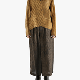 Yellow coat, full body view