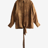 Brown top, front view