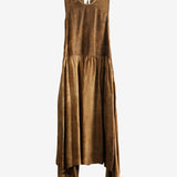 Brown dress, front view