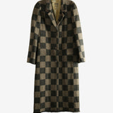 Brown coat, front view