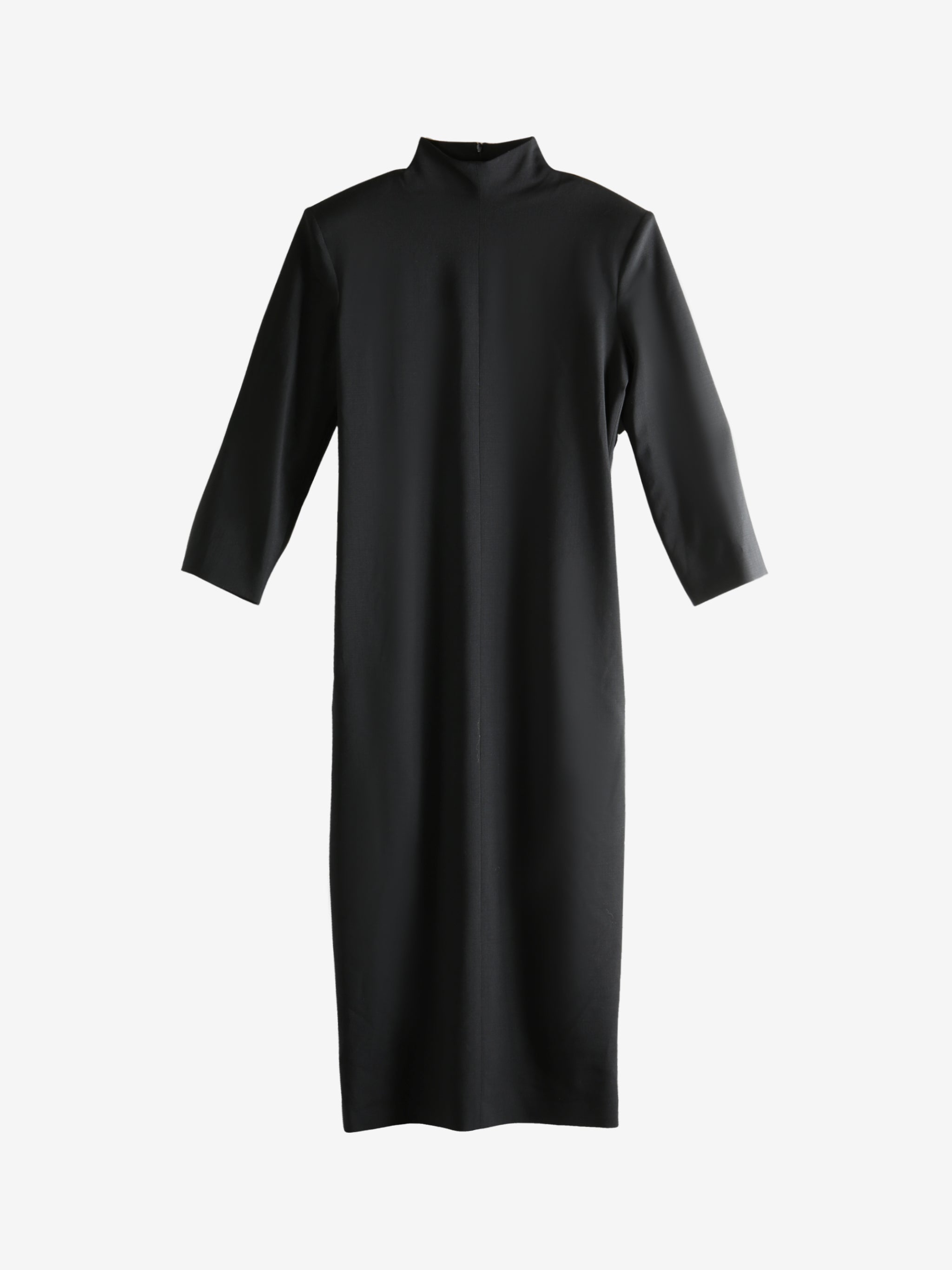 Black dress, front view