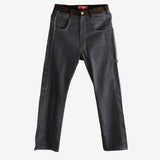 Blue jeans, front view