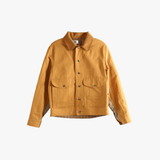 Tan jacket, front view