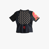 MARINE SERRE - Women Upc Jersey SS Baby Fit T-Shirt