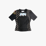 MARINE SERRE - Women Upc Jersey SS Baby Fit T-Shirt