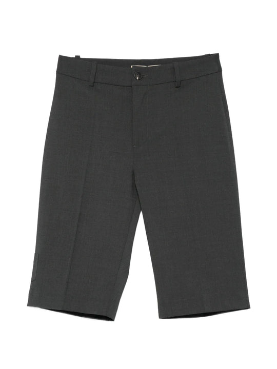 Grey shorts, front view
