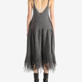 Grey dresses,full body view