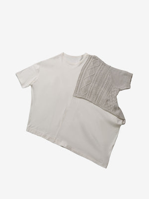 Y'S - Women Switching Short Sleeve Top