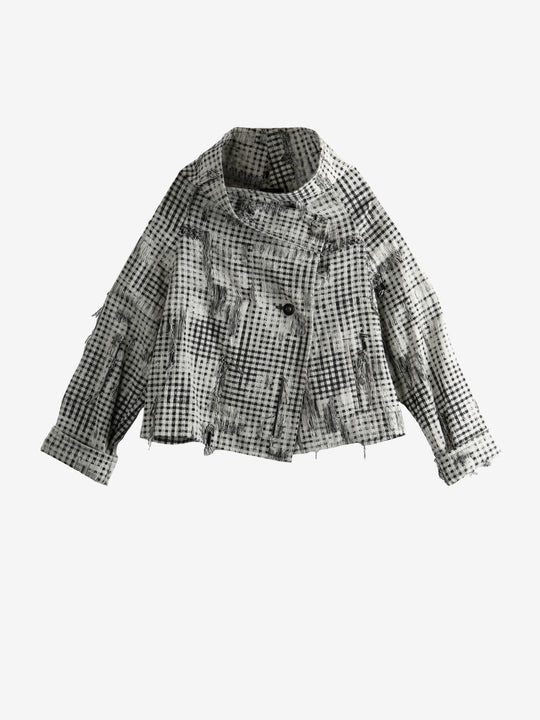 Black jackets, front view