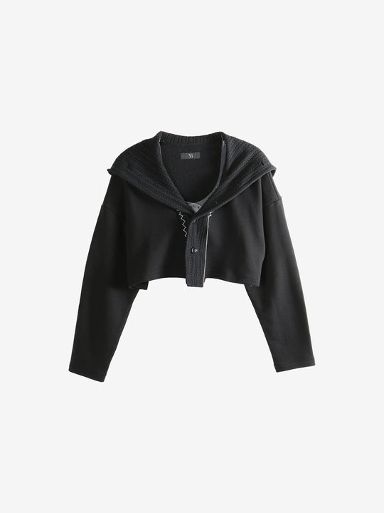 Black coats, front view