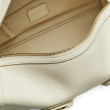 Close up of White bag, showing detail