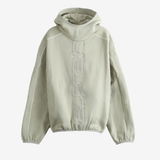 Tan hoodie, front view
