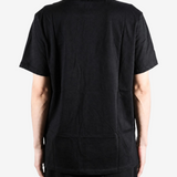 Black t-shirt, front view