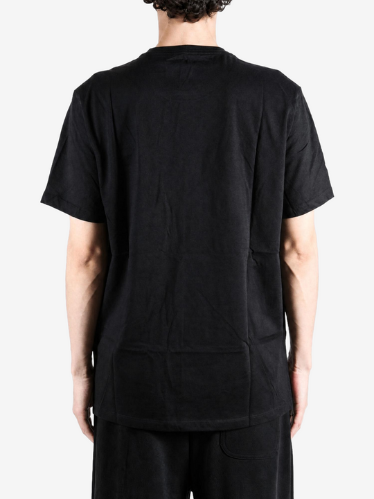 Black t-shirt, front view
