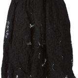 Black skirt,front view