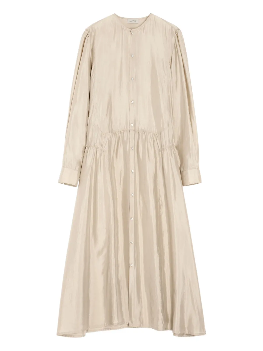 Tan dresses, front view