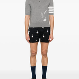 Grey shirt full body view