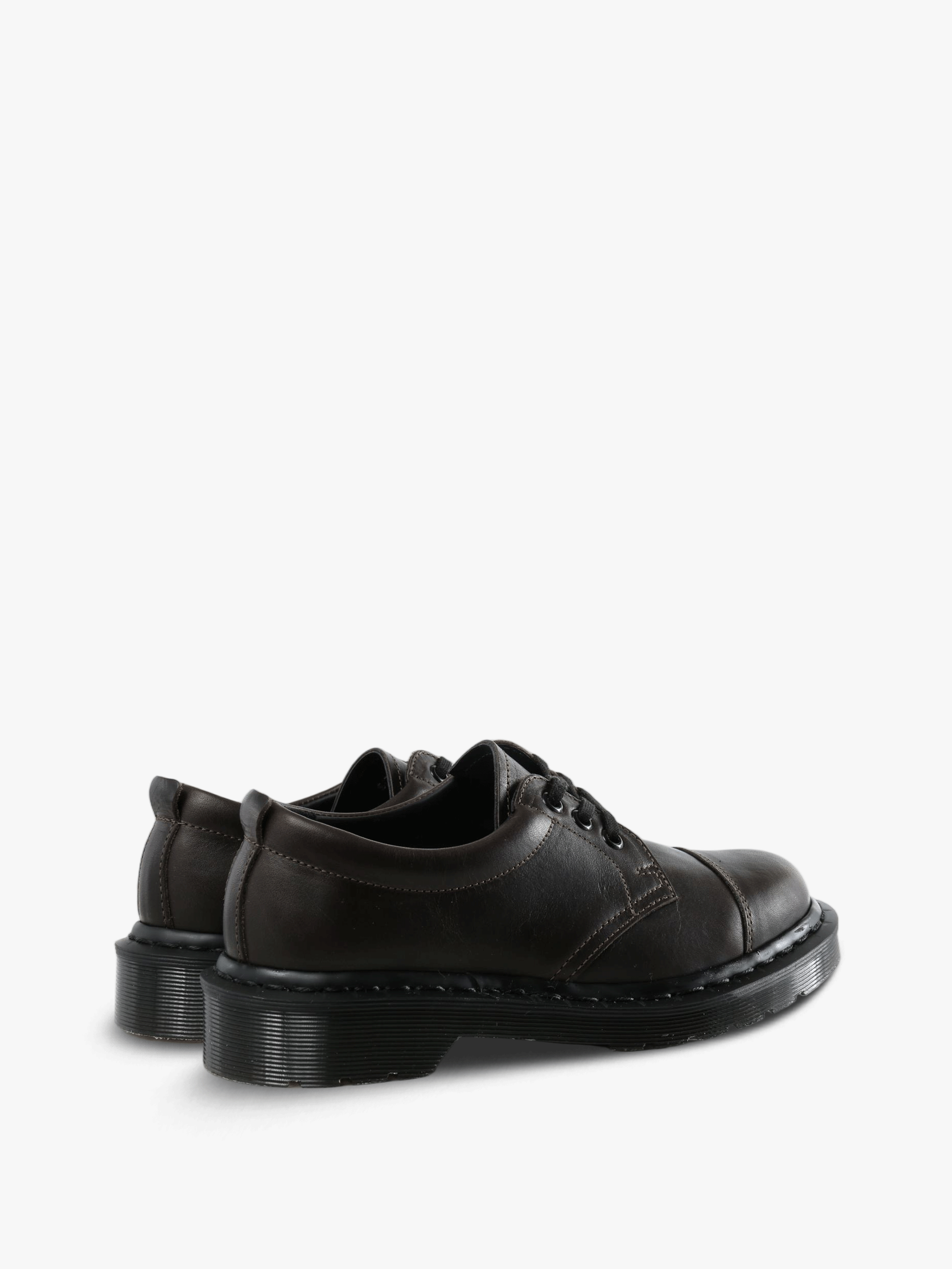 Black shoes, side view