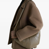 Brown bags,full body view