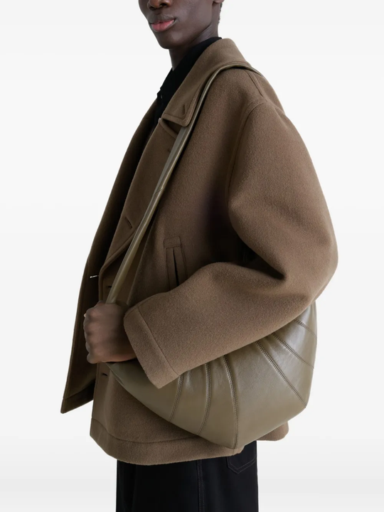 Brown bags,full body view