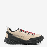 Tan sneaker, side view