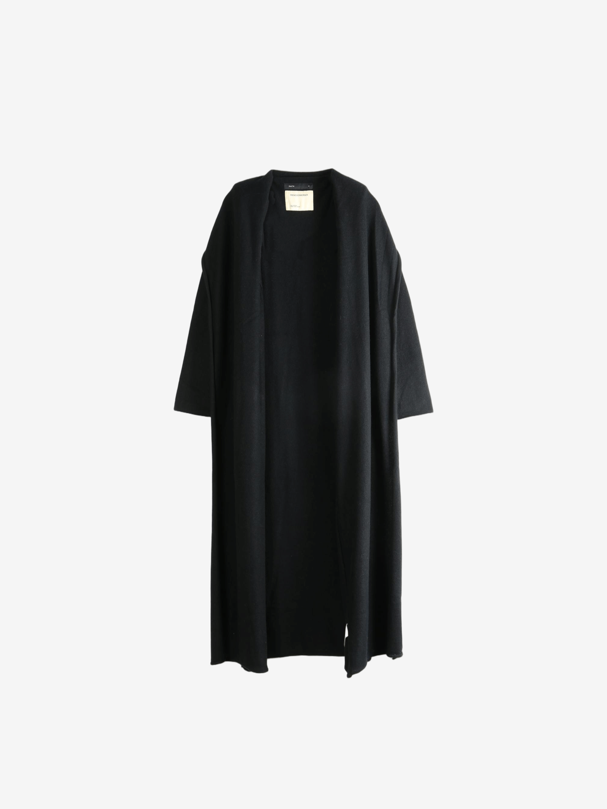 Black jacket, front view