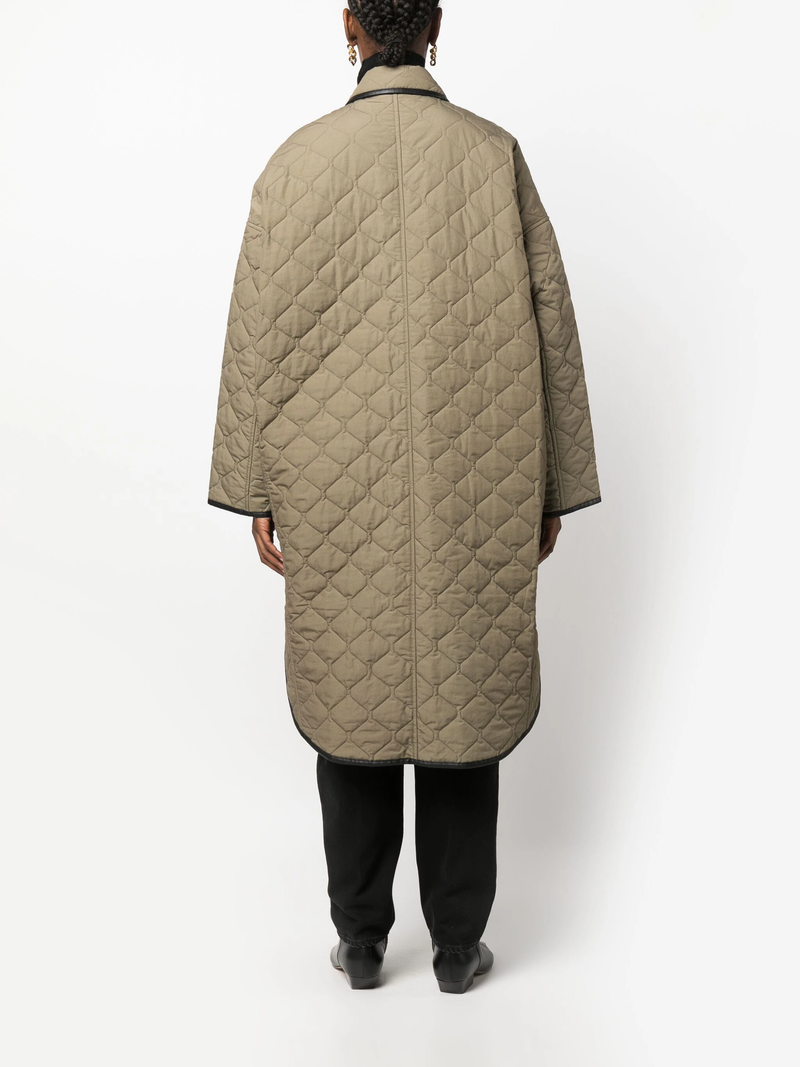 TOTEME Women Quilted Cocoon Coat