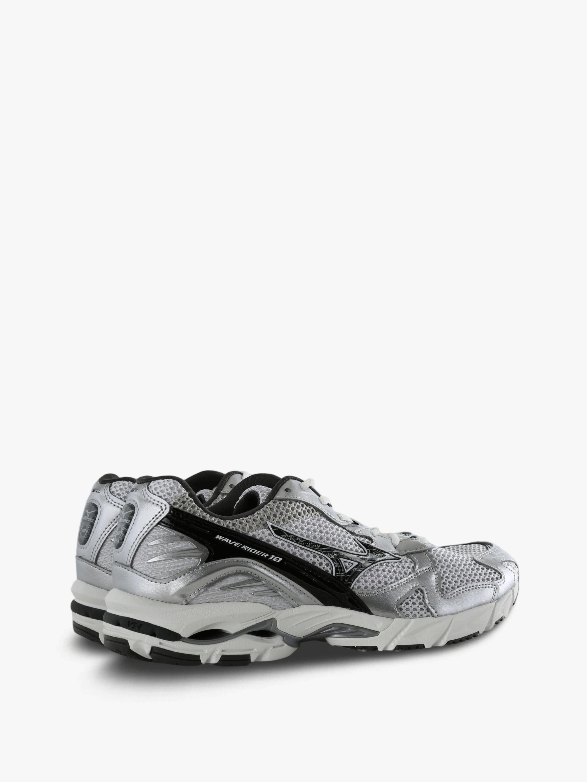 Grey shoes, side view