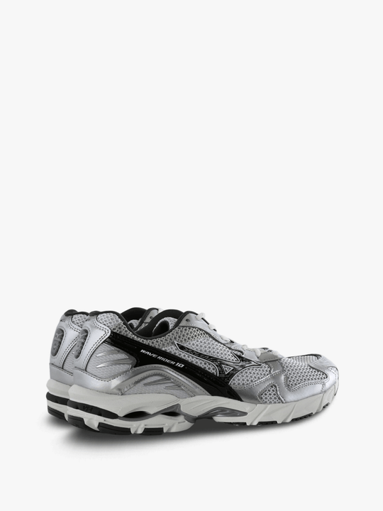 Grey shoes, side view