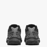 Black sneakers, back view