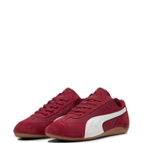 Red shoes, front view