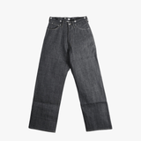 Navy pants, front view