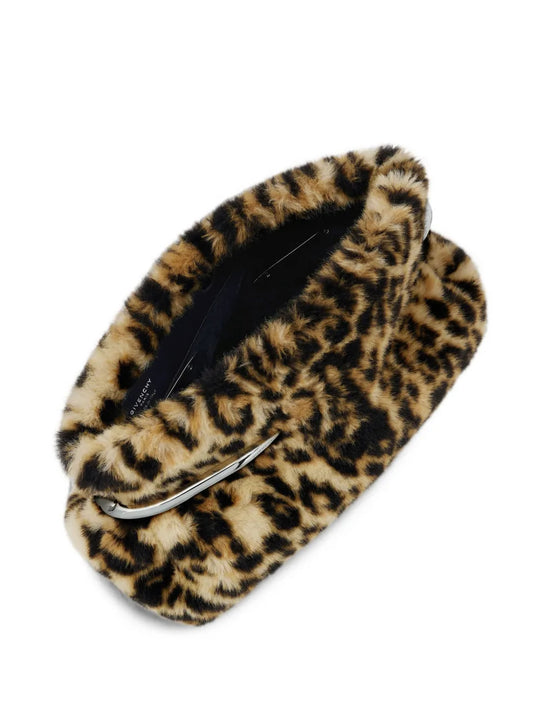 Tan bag, front view