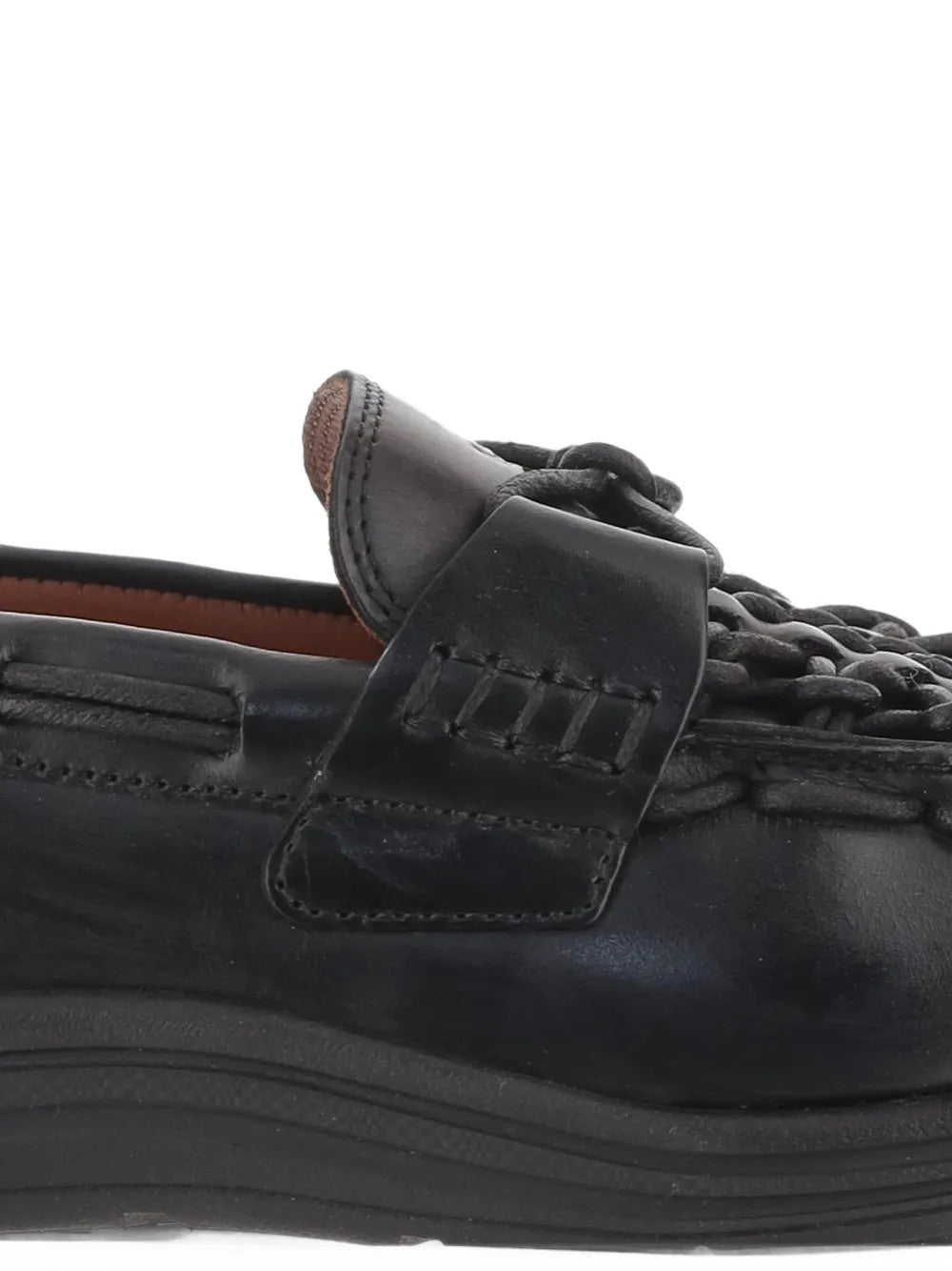 Black shoes, side view