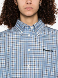 MIU MIU - Women Check Shirt