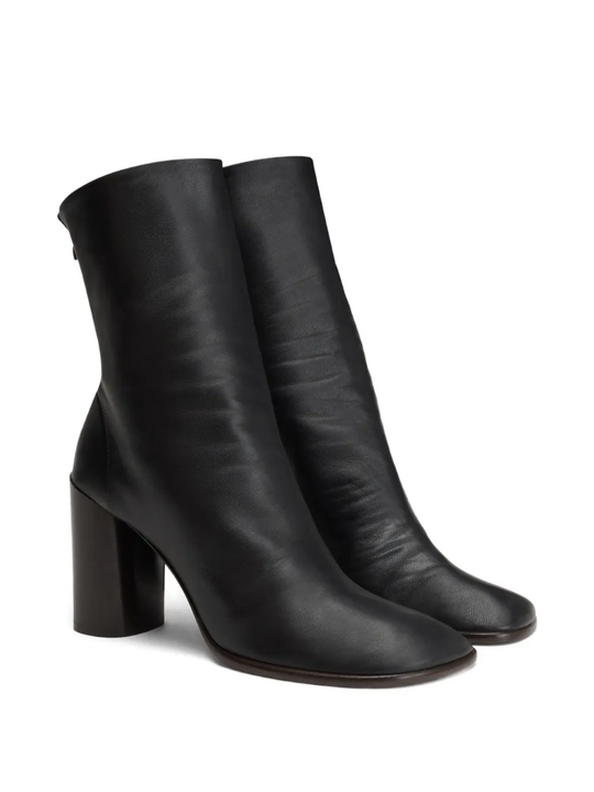 Black boots, side view