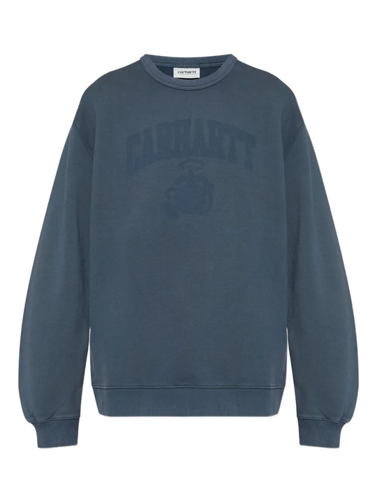 blue sweat, front view