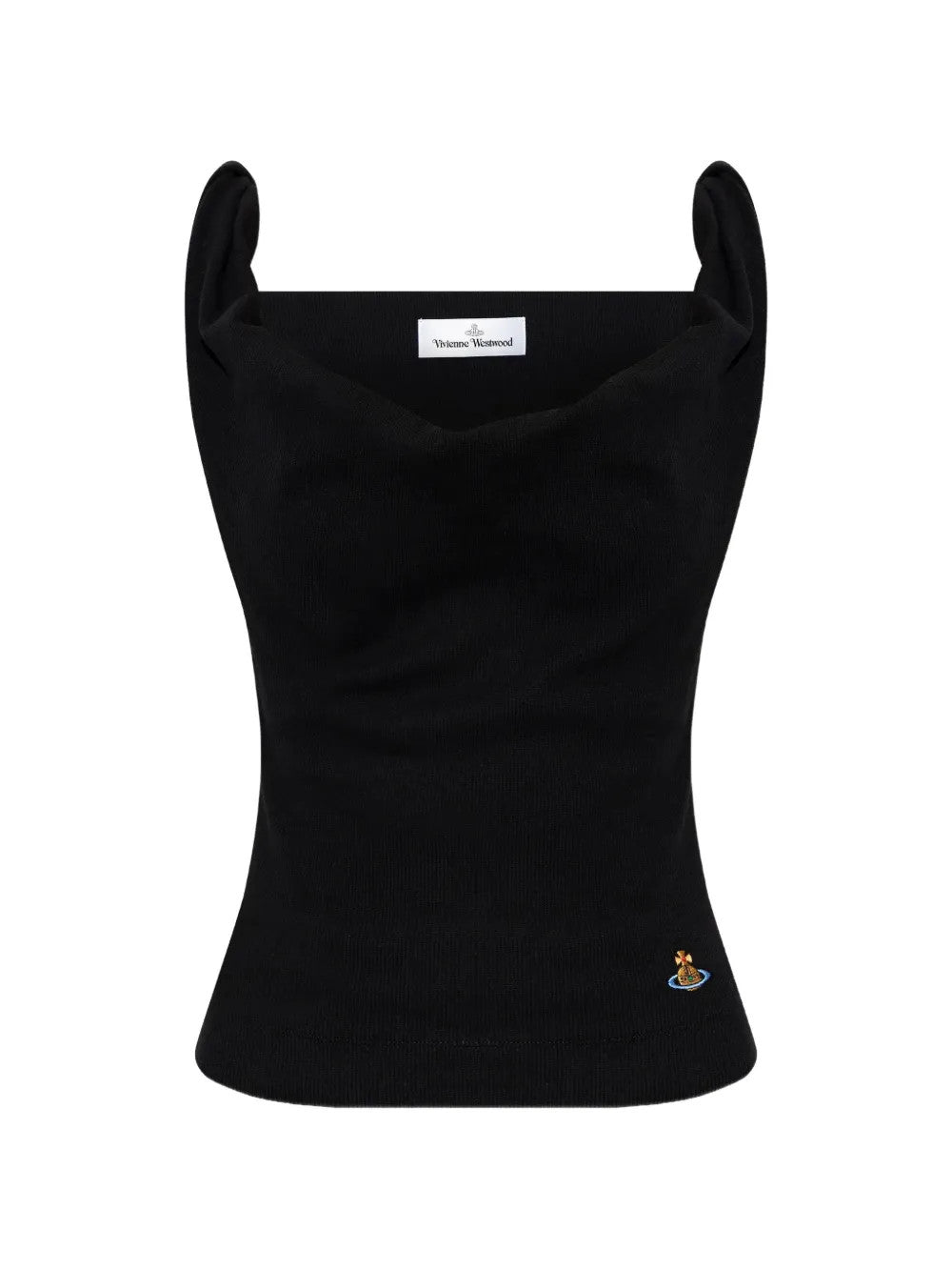 Black top, front view