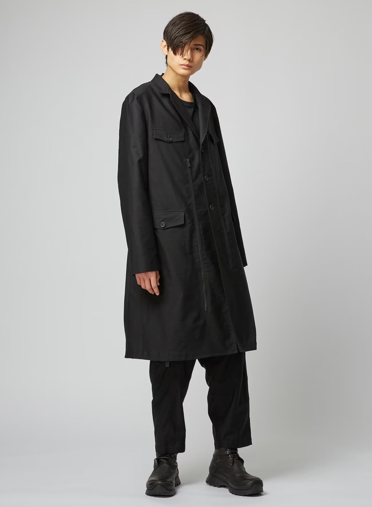 YOHJI YAMAMOTO POUR HOMME Men Long Fastener Jacket – Atelier New York