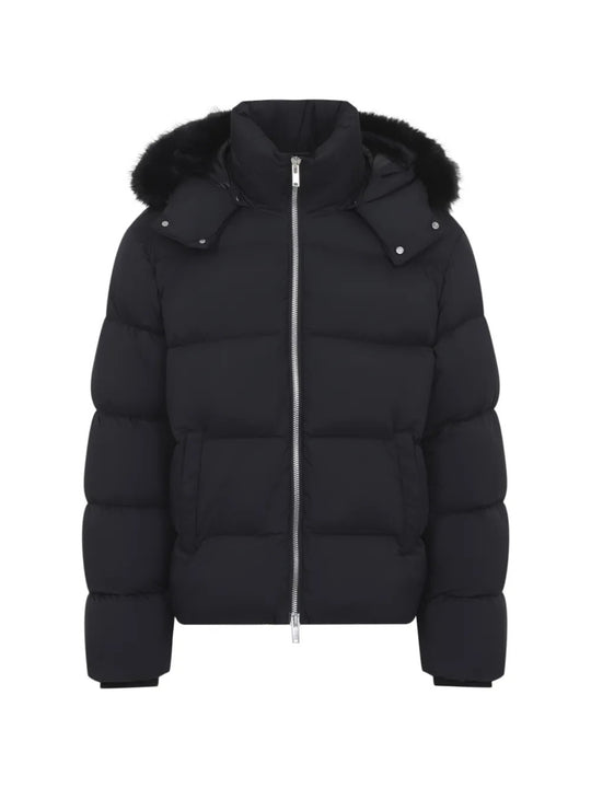 Black jacket, front view