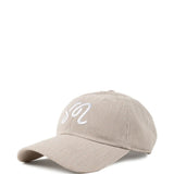 Tan hat, front view