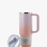 Pink product, front view