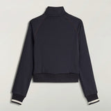 Black jacket, back view