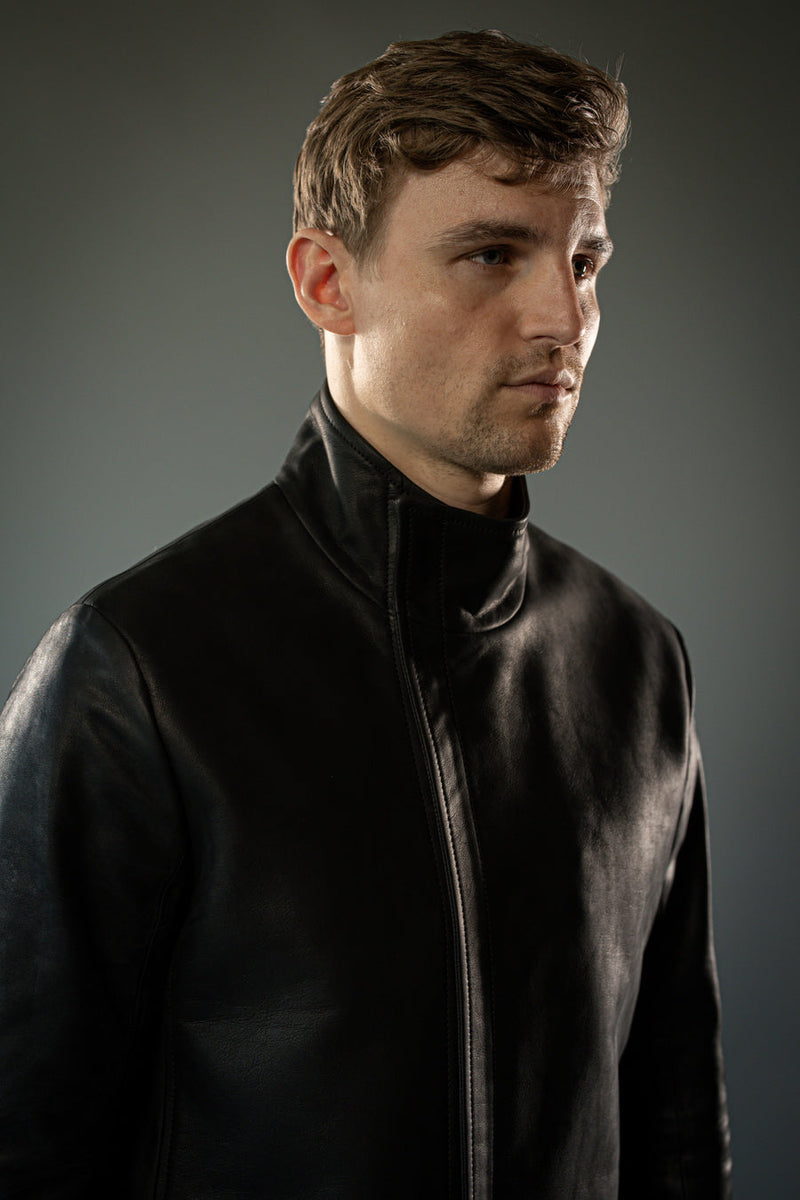 RORKE BADER - Men Terminal Leather Coat