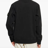 Black hoodie, full body view