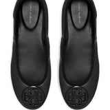 Black sandals, top view