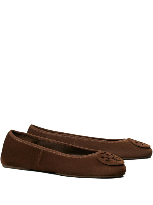 Brown shoes, front view