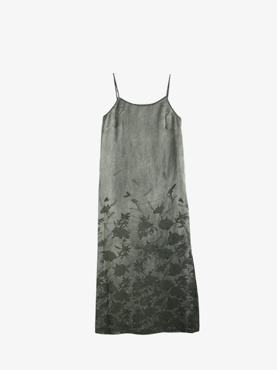 Grey dress, front view