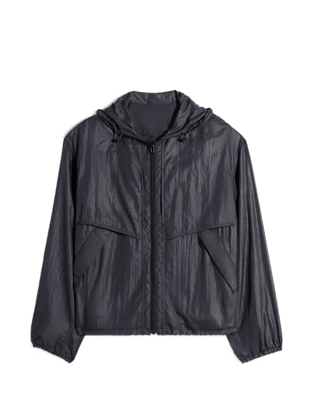 Black jacket, front view