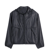 Black jacket, front view